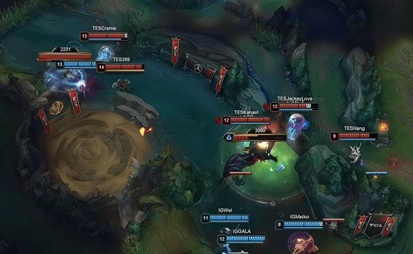 TES IG线下观赛燃炸，这款游戏同盟战更热血