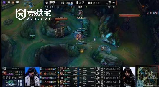 「竞技宝」LOL-S15小组赛:GEN横扫T1晋级