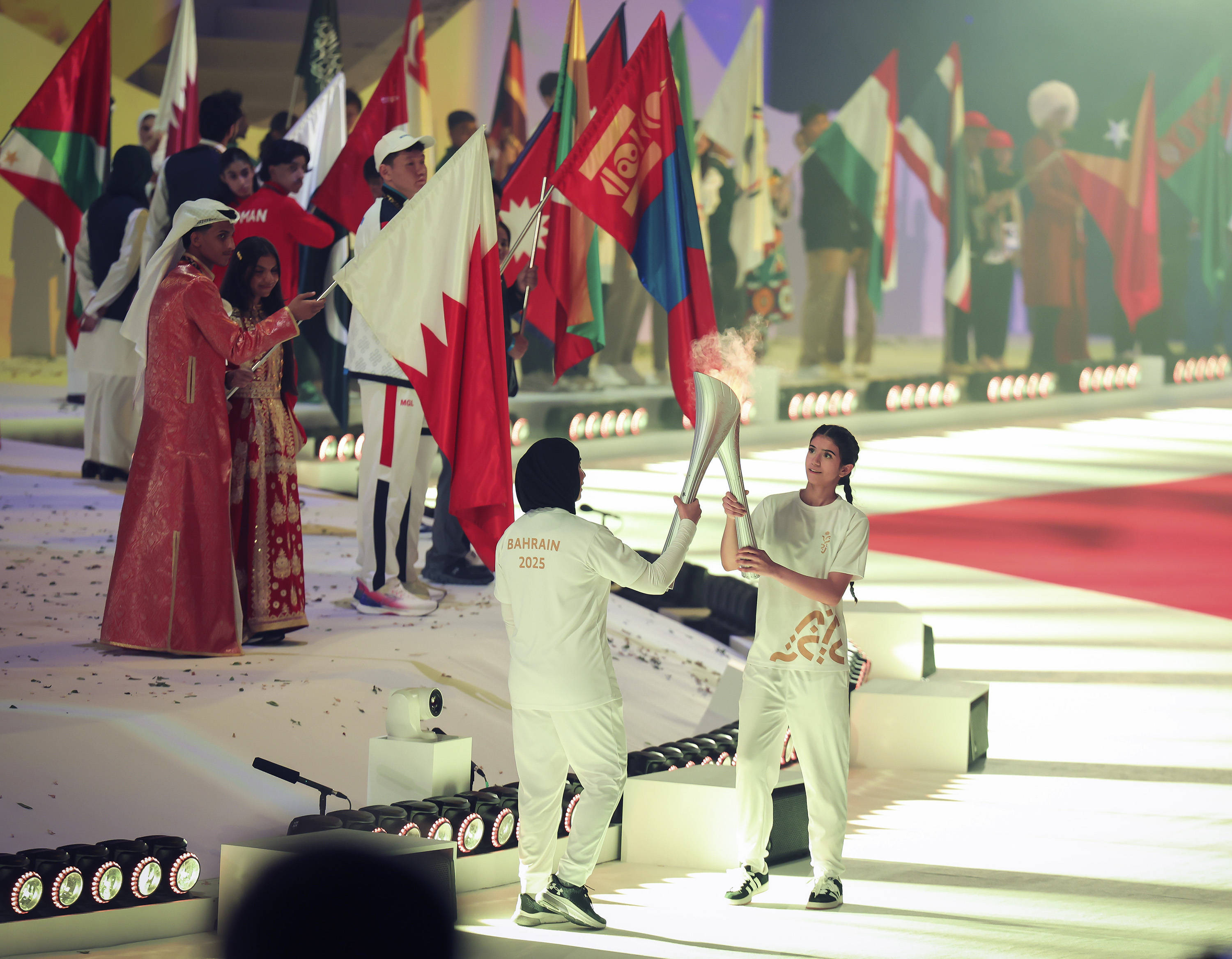 （体育）第三届亚洲青年运动会在巴林开幕